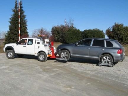 Эвакуатор с частичной погрузкой