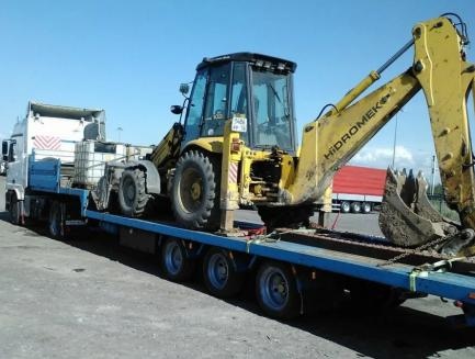 Низкорамный трал для спецтехники